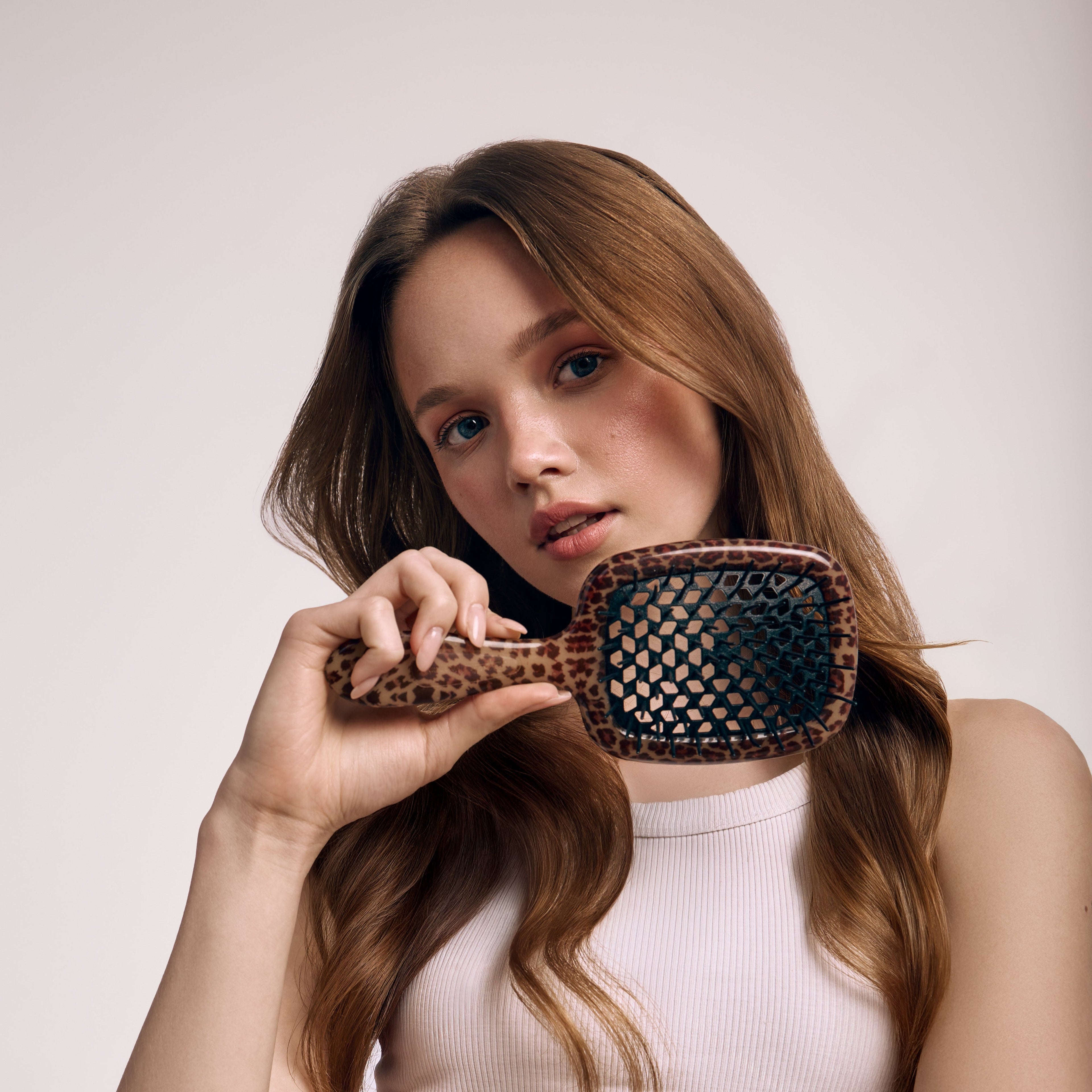 Janeke Leopard Superbrush