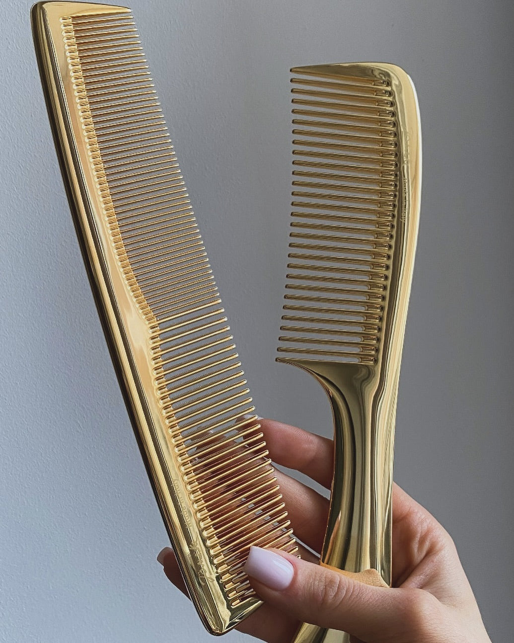 Janeke Chrome Toilette Comb