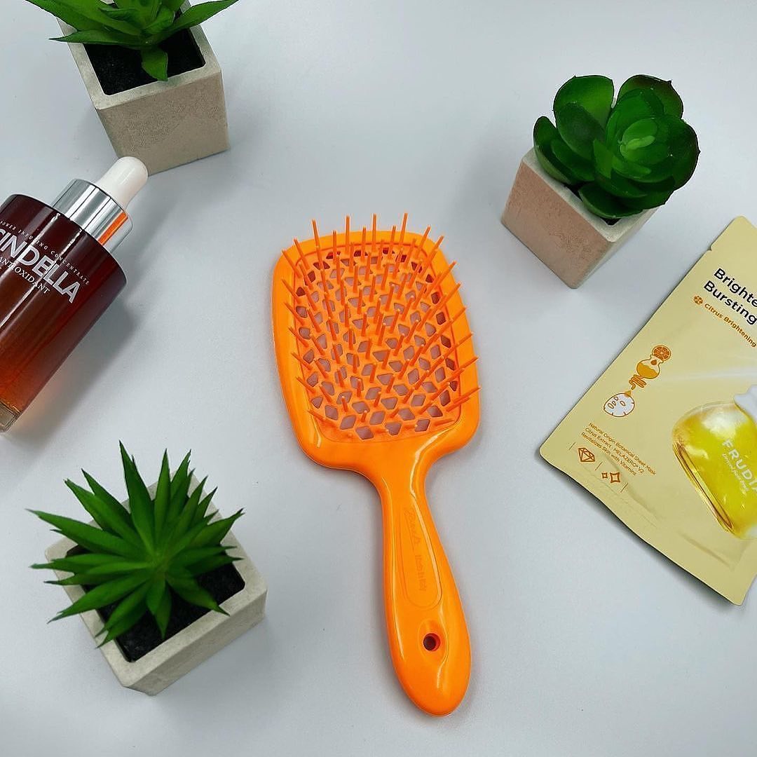 Janeke Superbrush Large Fluo Orange