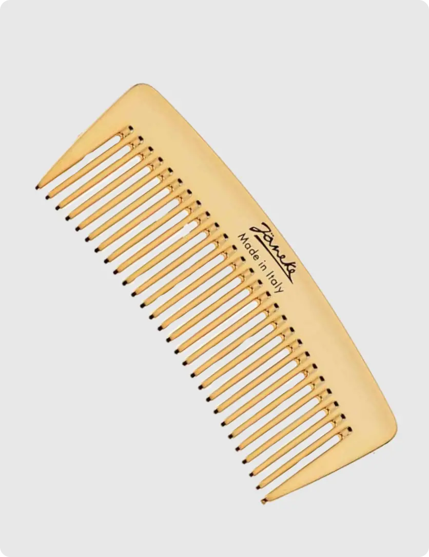 Janeke Gold Pocket Comb