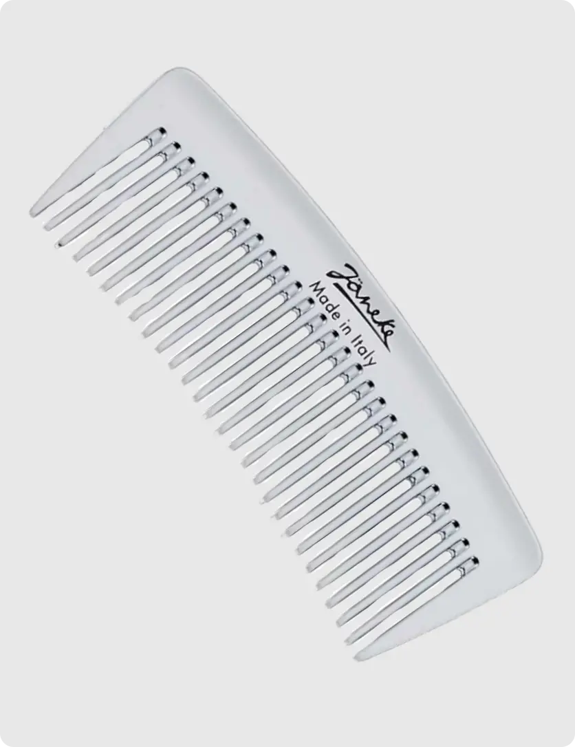 Janeke Pocket Chromium Comb