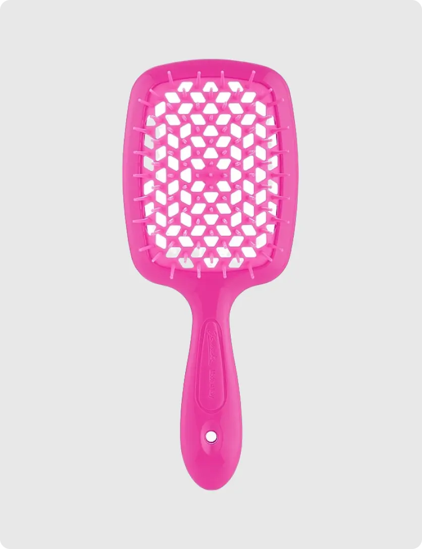 Janeke Superbrush Large Fluo Fusia