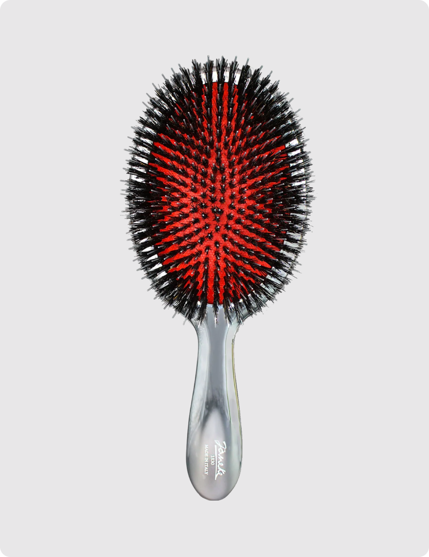 Janeke 1830 Large Pneumatic Mixed Bristle Hairbrush